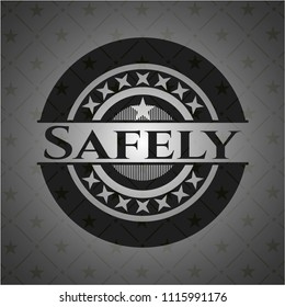 Safely realistic dark emblem
