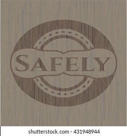 Safely wood emblem