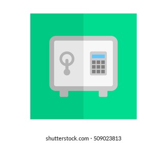 safes box business company office corporate image vector icon logo