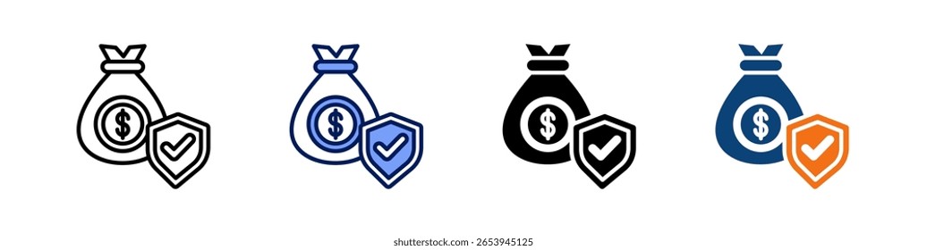 Safety All In One Icon Multi Styles Vector Set