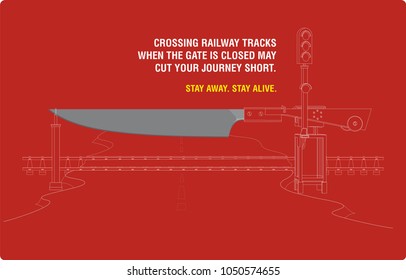 Unmanned Level Crossing High Res Stock Images Shutterstock