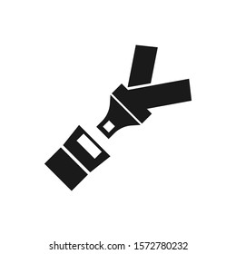 Safety belt icon. Seat belt icon. Fastening seatbelt illustration for modern mobile and web concept.