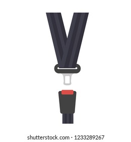 safety belt. vector