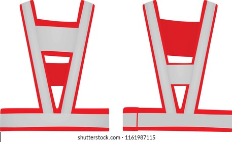 Safety belt. vector illustration
