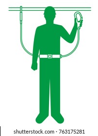 Safety belt for workers