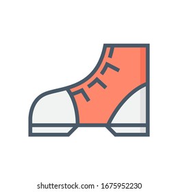 Diseño vectorial de equipos de arranque o seguridad, trazo perfecto y editable de 64x64 píxeles.