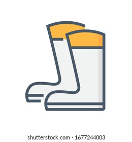 Diseño vectorial de equipos de arranque o seguridad, trazo perfecto y editable de 64x64 píxeles.
