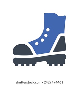 Sicherheitsstiefel-Symbol, Vektor-Grafiken