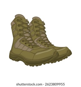 Safety Boots Vector Image And Illustration