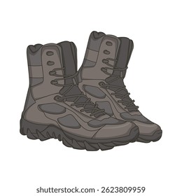 Safety Boots Vector Image And Illustration