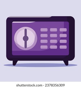 Safety box icon. Subtable to place on hotel, etc.