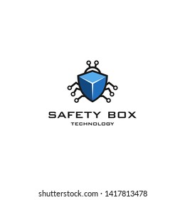 safety box technology logo designs