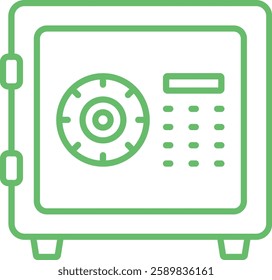Safety Box vector icon. Can be used for printing, mobile and web applications.