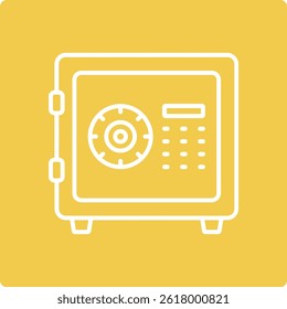 Safety Box vector icon. Can be used for printing, mobile and web applications.