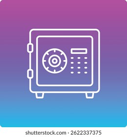 Safety Box vector icon. Can be used for printing, mobile and web applications.