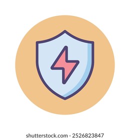 safety built up icon flat design vector design illustration isolated background