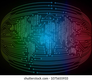 Safety concept, Closed Padlock on digital background, cyber security, Green Blue abstract hi speed internet technology background illustration. key vector, world map