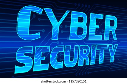 Safety concept, Closed Padlock on digital background, cyber monday security, Blue abstract hi speed internet technology background illustration. key vector