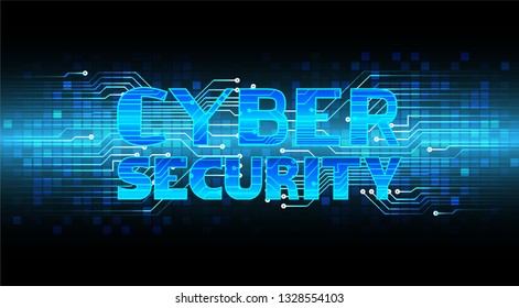 Safety concept, Closed Padlock on digital background, cyber monday security, Blue abstract hi speed internet technology background illustration. key vector