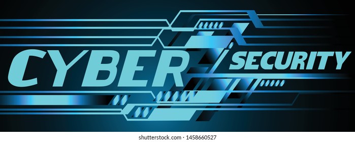 Safety concept, Closed Padlock on digital background, cyber monday security, Blue abstract hi speed internet technology illustration. key vector