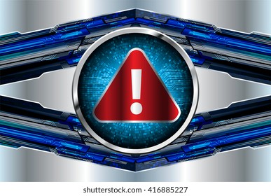 Safety concept, Closed Padlock on digital background, cyber security