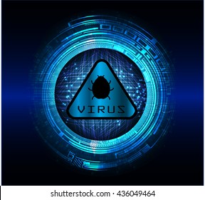 Safety concept: Closed Padlock on digital background, blue abstract light hi speed internet technology. Cyber security concept. Cyber background. Cyber data digital Technology.