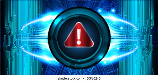Safety concept, Closed Padlock on digital background