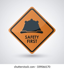 Safety concept/equipment icons design, vector illustration 10 eps graphic.