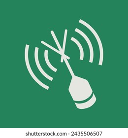 SAFETY CONDITION SIGN PICTOGRAM, EMERGENCY POSITION INDICATING RADIO BEACON ISO 7010 – E052