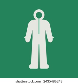 SAFETY CONDITION SIGN PICTOGRAM, SURVIVAL CLOTHING ISO 7010 – E056