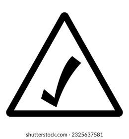 Símbolo de condición de seguridad, Ilustración vectorial, Aislar en etiqueta de fondo blanca. EPS10