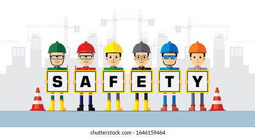 5,219 Construction safety poster Stock Vectors, Images & Vector Art ...