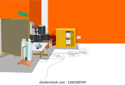 Safety control room