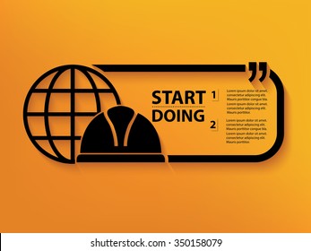 Safety engineer Quotation Mark Speech Bubble,design
