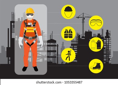 Safety Equipment, Construction Worker 