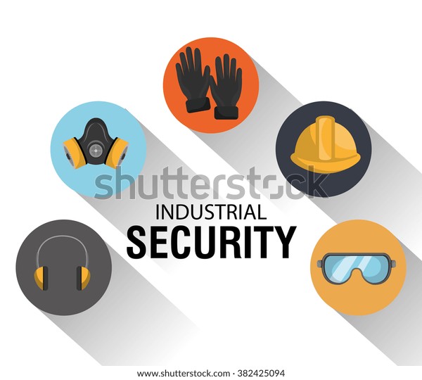 Safety Equipment Design Stock Vector (Royalty Free) 382425094