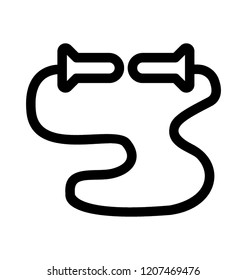 A safety equipment to protect the things from theft, wire lock 
