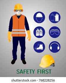 safety first, Construction worker's protection
