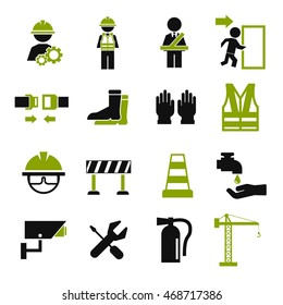 Safety First Icon Set