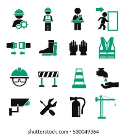 Safety First Icon Set