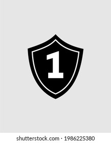 Safety first icon vector design for work protected, industrial, company, etc.