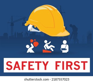 Safety First Icon Vector Illustration Stock Vector (Royalty Free ...