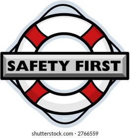 A Safety First Logo