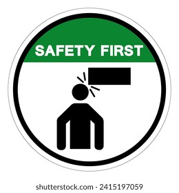 Safety First Low ClearanceDo Not Remove Guard Symbol Sign, Vector Illustration, Isolate On White Background Label .EPS10