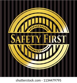 Safety First shiny badge