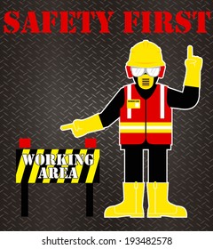 SAFETY FIRST SIGN