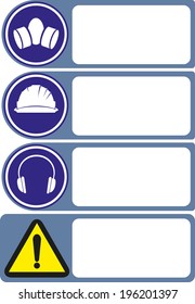 safety first sign