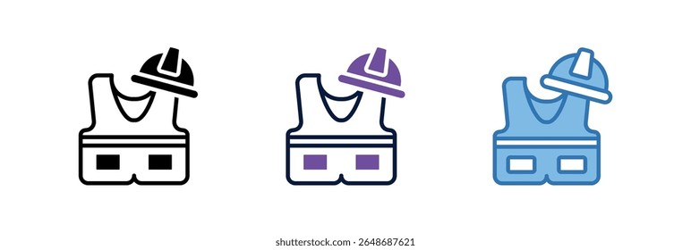 Safety Gear Icon Element For Design
