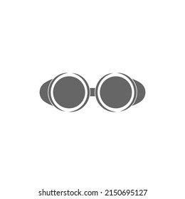 Safety glasses construction icon design illustration vector