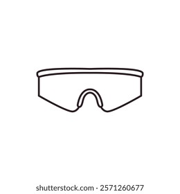 Safety glasses cool ski snowboard laboratory science